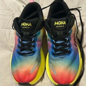 Hoka bondi 8 men’s 7.5 multi Color beautiful!!